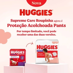 Fralda Huggies Proteção Acolchoada XG 80 Unidades