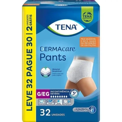ROUPA INTIMA TENA PANTS DERM GEG LV32PG30