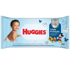Toalha Umedecida Huggies Tripla Proteção - 88 Unidades