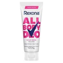 DEO CREM REXONA CORP WILD ROSE 75G