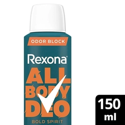 DEO AERO REXONA ALL BODY BOLD SPIR 150ML