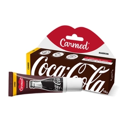 Hidratante Labial Carmed Coca Cola Marrom 10 gramas