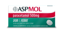 Aspmol Paracetamol 500Mg 20 Comprimidos