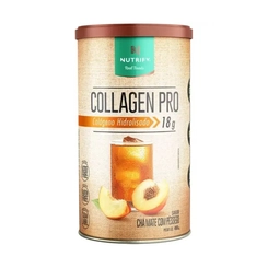 Collagen Pro Nutrify Colágeno Hidrolisado Chá Mate com Pêssego 450g