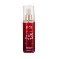 Body Splash Kiiss New York Lady Red 200ml
