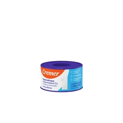 Esparadrapo Impermeável Branco 2,5cm x 4,5m 1 - CREMER