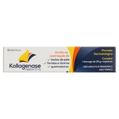 Kollagenase 0,6U/g 30g de pomada - LABORATÓRIO CRISTÁLIA