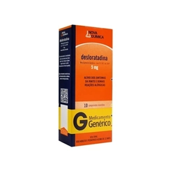 Desloratadina 5Mg Nova Química 10 Comprimidos