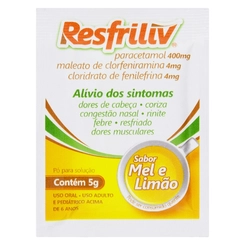 RESFRILIV MEL/LIMA 400MG C/1EVX5G (GLF)