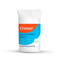 Algodão Cremer Hidrofilo Rolo 500G