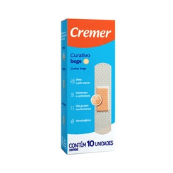 Curativo Cremercare Bege C/ 10 Unidades
