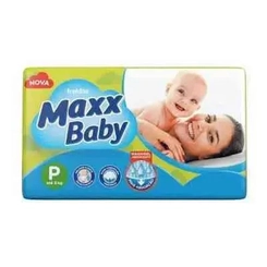 Fralda Descartável Maxx Baby P Pacote 10Un