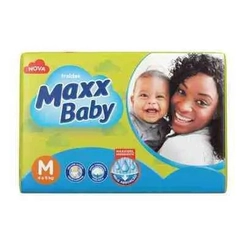Fralda Descartável Maxx Baby Tamanho M Pacote 8 Un