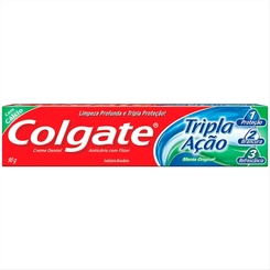 Creme Dental Colgate Tripla Acao Menta Original 90G
