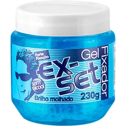 GEL FIX EX-SET POTE AZUL 230 G