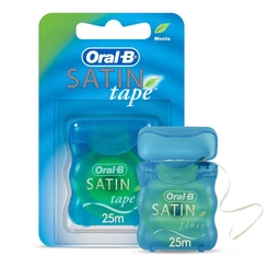 Fita Dental Oral-B Satin Tape/Menta 25M
