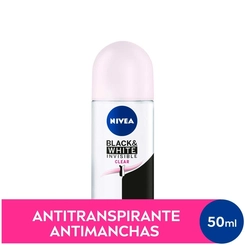 Desodorante Roll-On Nivea Feminino Invisible Clear 50ml