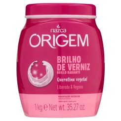 Creme De Tratamento Brilho De Verniz Nazca Origem 1Kg