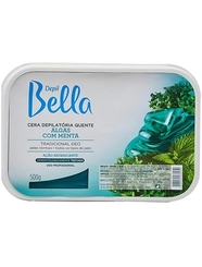 Cera Depilatória Algas Com Menta Depil Bella 500G