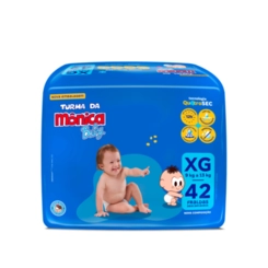 Fralda Turma da Mônica Baby XG - 42 Unidades