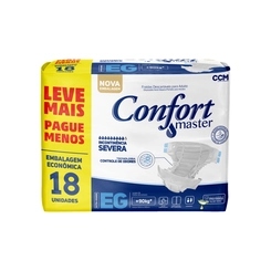 Fralda Geriatrica Confort Premium Plus Econ Xg 18Unidades