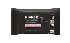Lenço Umedecido Demaquilante 25 Unidades - KIFFER