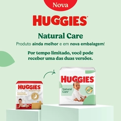 FRALDA HUGGIES NATURAL CARE M 32 UNIDADES