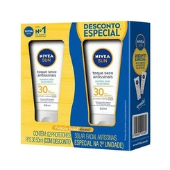 Kit Protetor Solar Nivea Antissinais Fps30 50Ml Com 2 Un