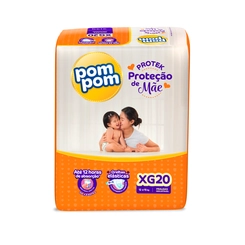 Fralda Pom Pom Derma Protek XG com 20 Unidades
