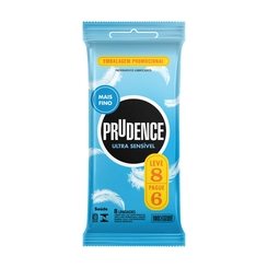 Preservativo Prudence Ultra Sensiv Leve 8 Pague 6