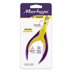 Alicate Cuticula Merheje Amarelo Violeta
