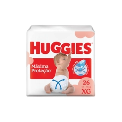 Fralda Huggies Máxima Proteção XG 26 Unidades