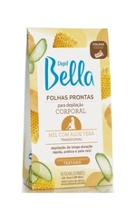 Folha Depilação Bella Corpo Mel/Aloe C/16Unidades