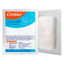 COMP GAZE CREMER 11FIOS 7,5X7,5CM 10UN