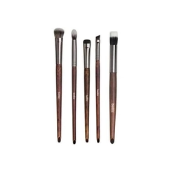 Kit de Pincéis Wood Olhos 5 Unidades - BELLIZ