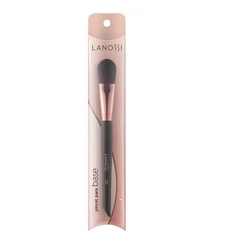 PINCEL DE MAQUIAGEM LANOSSI PARA BASE ROSE BLACK F01