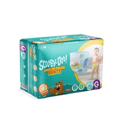 Fralda Scooby Doo Calca Jumbinho G 30Unidades