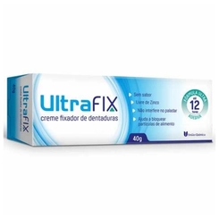 Creme Fixador De Dentadura Ultrafix Sem Sabor 20G