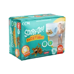 Fralda Scooby Doo Calca Jumbinhon Xg 14Unidades
