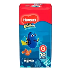 Fralda Turma Da Monica Mar&Pisc L Swimers G 10Unidades