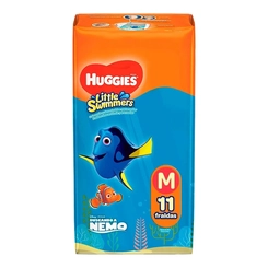 Fralda Turma Da Monica Mar&Pisc L Swimers M 11Unidades