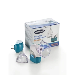 Inalador Ultrassônico Md3000 Branco/Verde - MEDICATE