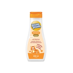 Shampoo Infantil Suave Pom Pom Frasco 200ml