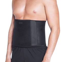 Faixa Abdominal Kestal - Tam M - 25 Cm X 120 Cm Preto