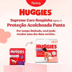 Fralda Huggies Proteção Acolchoada 22 Unidades