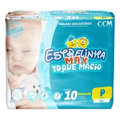 Fralda Estrelinha Max Sup Reg P 10Unidades