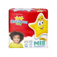 Fralda Estrelinha Max Sup Reg M 8Unidades