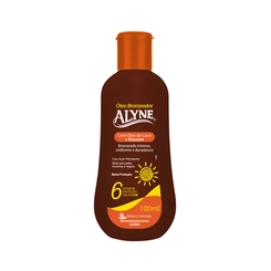 Loção Bronzeador Alyne Coco/Urucum Fps6 100ml