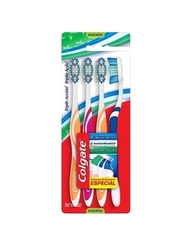 Escova Dental Colgate Tripla Ação Média 4Un