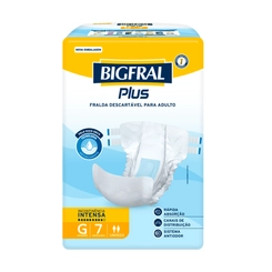 Fralda Descartável Adulto Regular Plus G Bigfral 7 Unidades